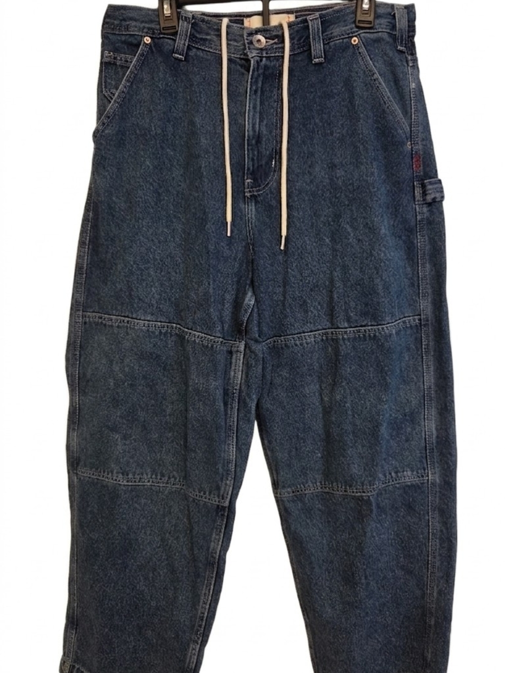 BDG Urban Outfitters Oversized Baggy Drawstring Carpenter Jeans - Size Small